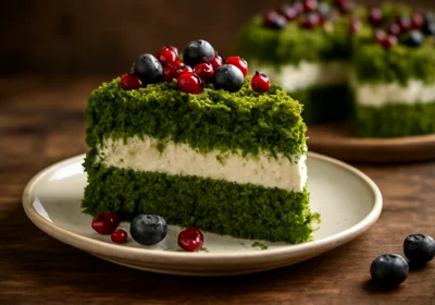 Leśny mech – zielone ciasto, które zachwyca na każdą okazję