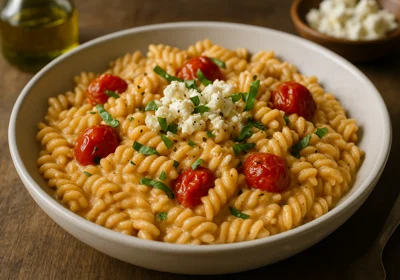 Feta Pasta: Przepis na Kremowy Makaron z TikToka, Który Podbił Świat